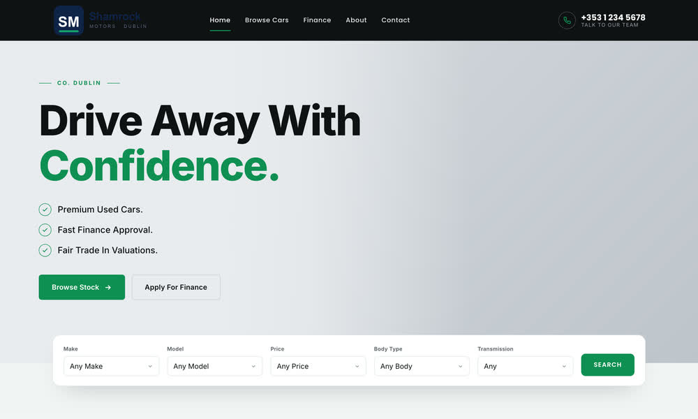 Studio dealer website theme